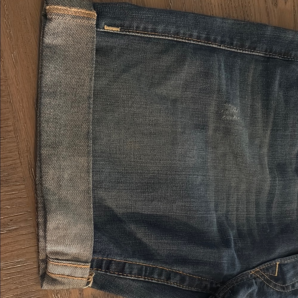 True Religion Blue Jean Shorts - Picture 5 of 11